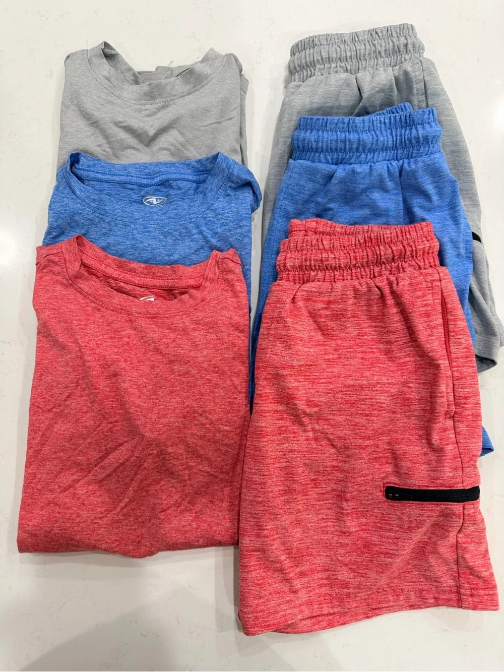 Kids Active Shorts & Shirt sets.